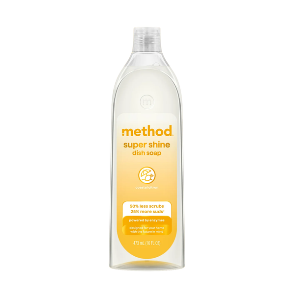 liquid dish soap 473ml - coastal citron