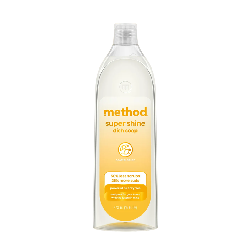 liquid dish soap 473ml - coastal citron