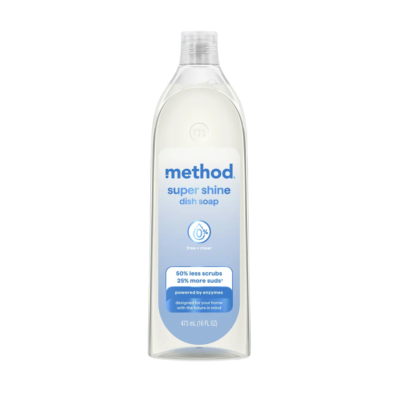 liquid dish soap 473ml - free & clear