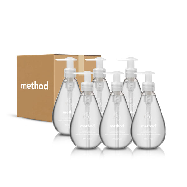 (carton of 6) gel hand wash 354ml - sweet water