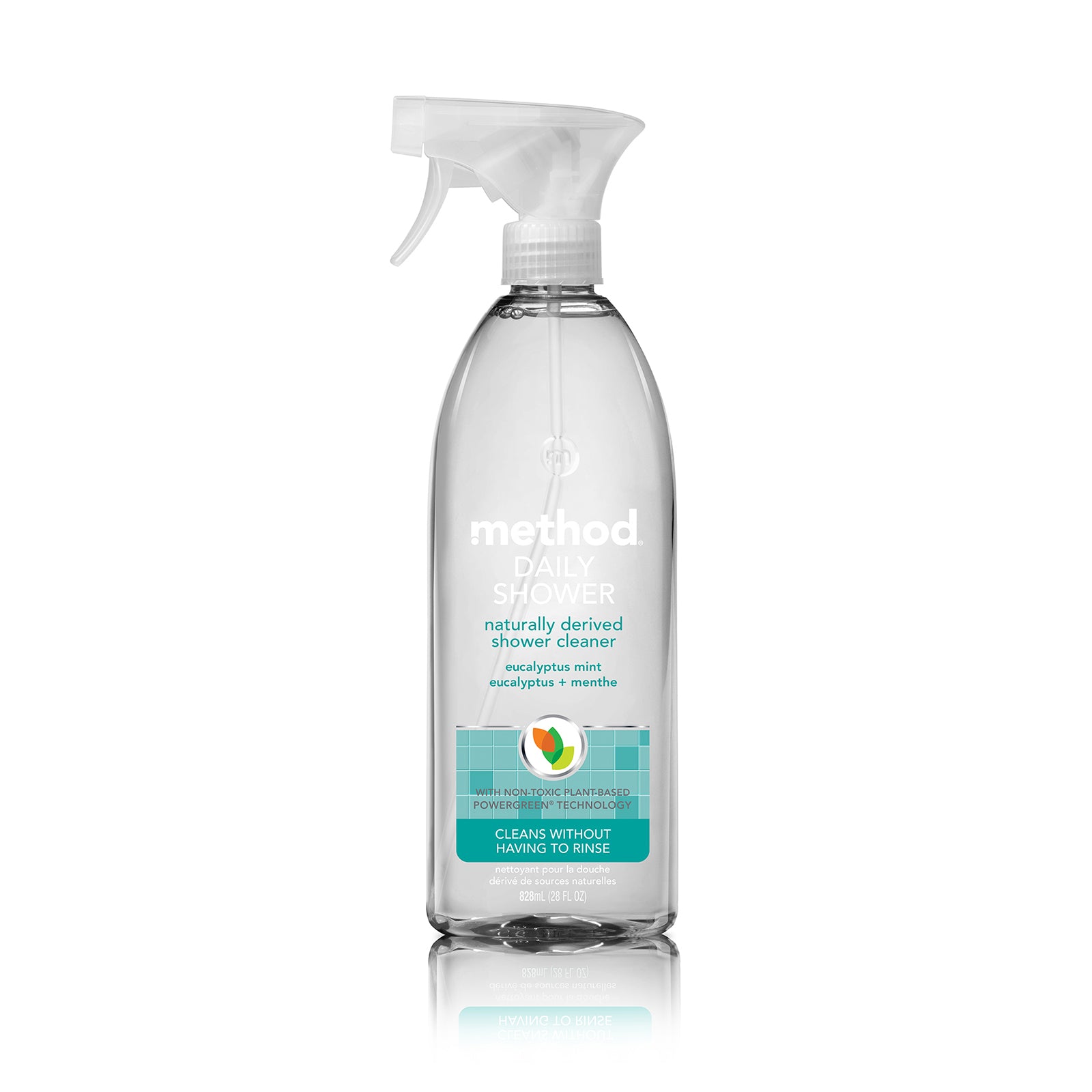 daily shower spray 828ml eucalyptus mint method home singapore