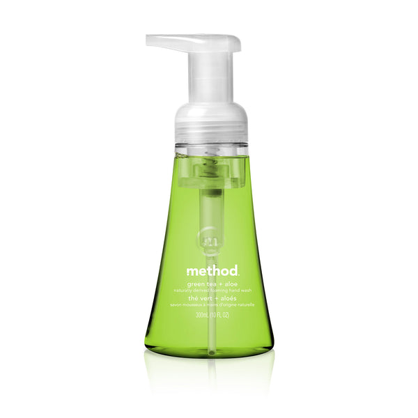 foaming hand wash 300ml - green tea + aloe